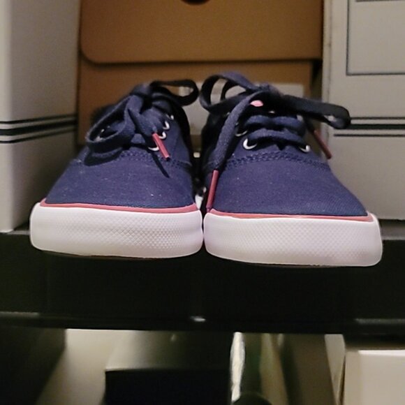 Sperry Boys Striper II Canvas Sneakers Size 13 - Picture 8 of 9